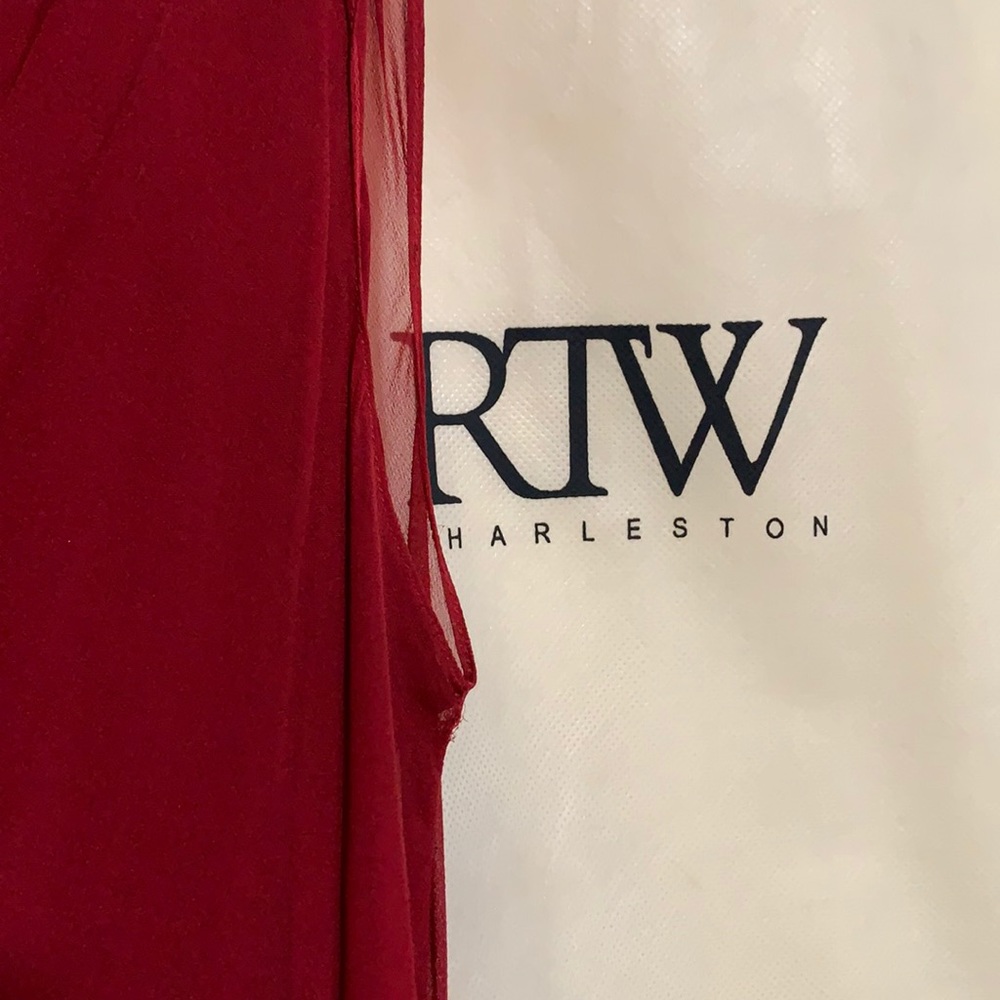 RTW Charleston 100% silk bias-cut dress size xxl